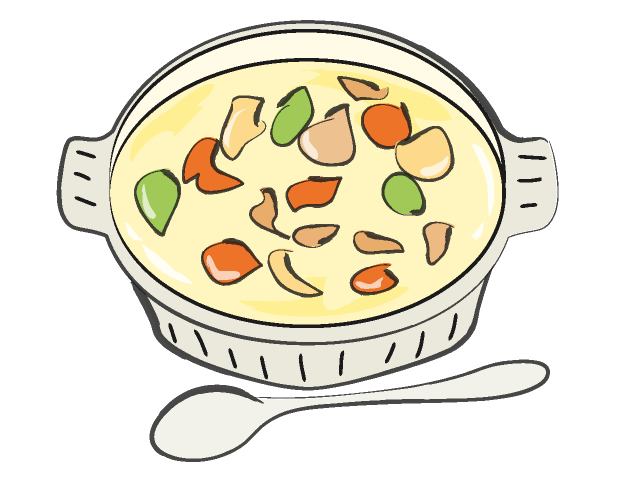 clipart chicken soup - photo #48